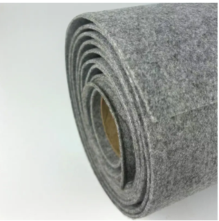 Felt non tissé du poinçon d'aiguille: matériaux innovants dans le champ textile